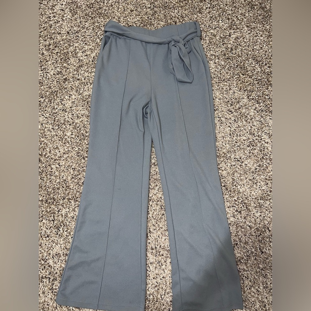 Elegant Gray Women's Pants
